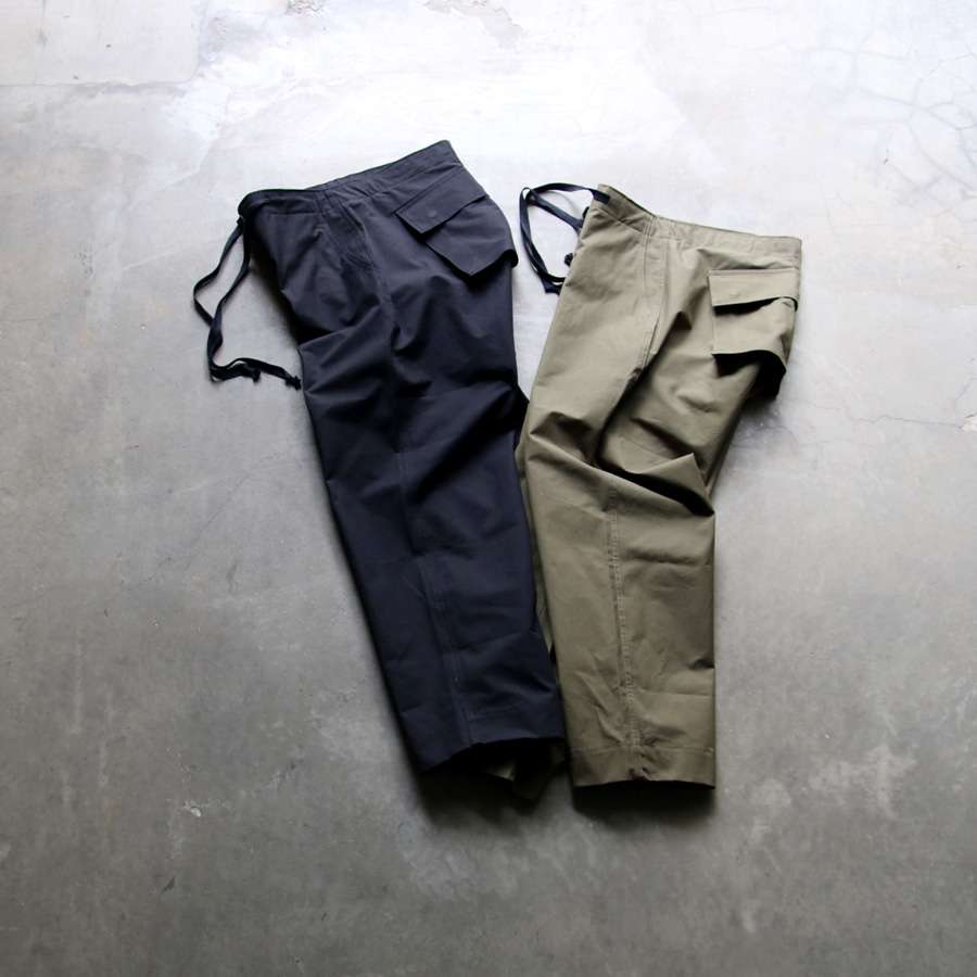 サイズ3新品ブラックTUKI military chinos ツキ ミリタリーチノ 新品 3