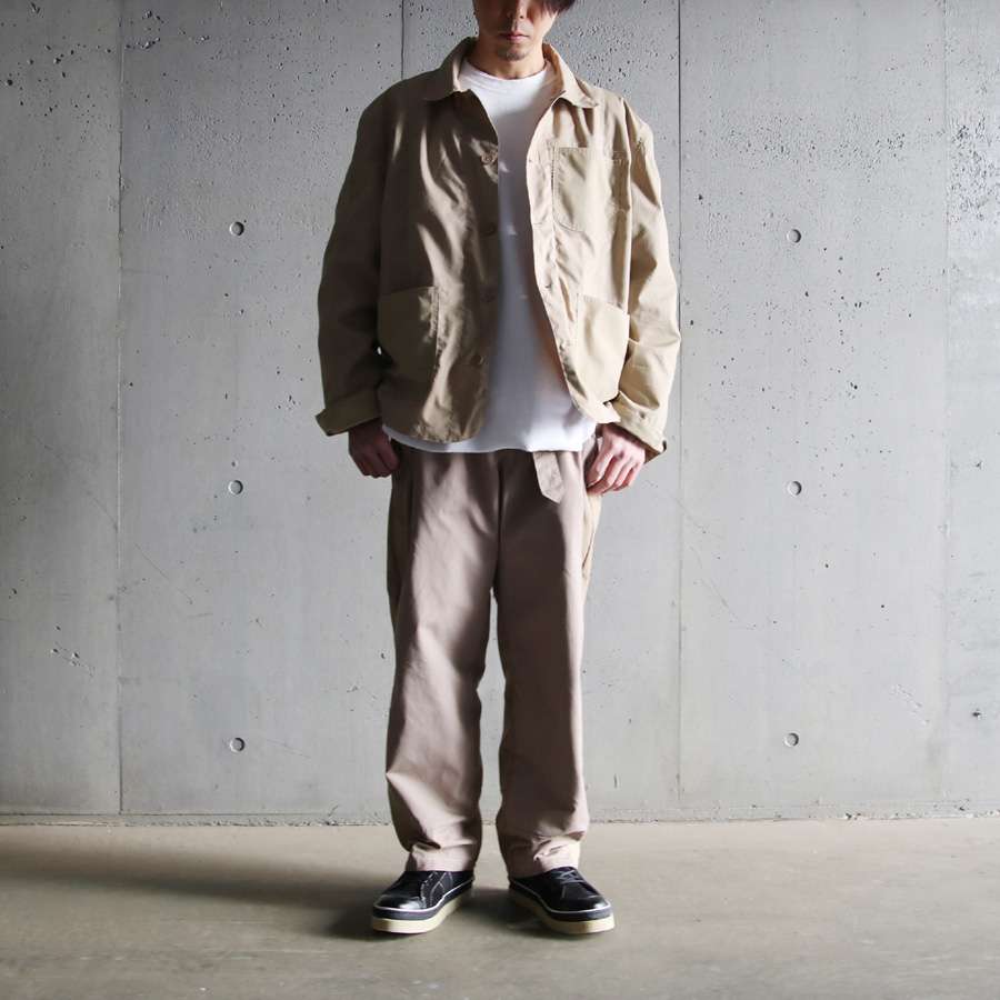 SEEALL【RECONSTRUCTED TRENCH WORK JACKET & PANTS】