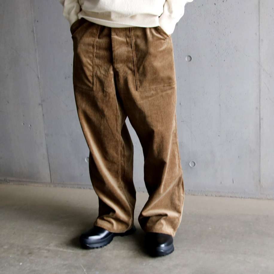 TUKI【BAKER PANTS / 9 WALE CORDUROY】 | 入荷や営業だけでなく