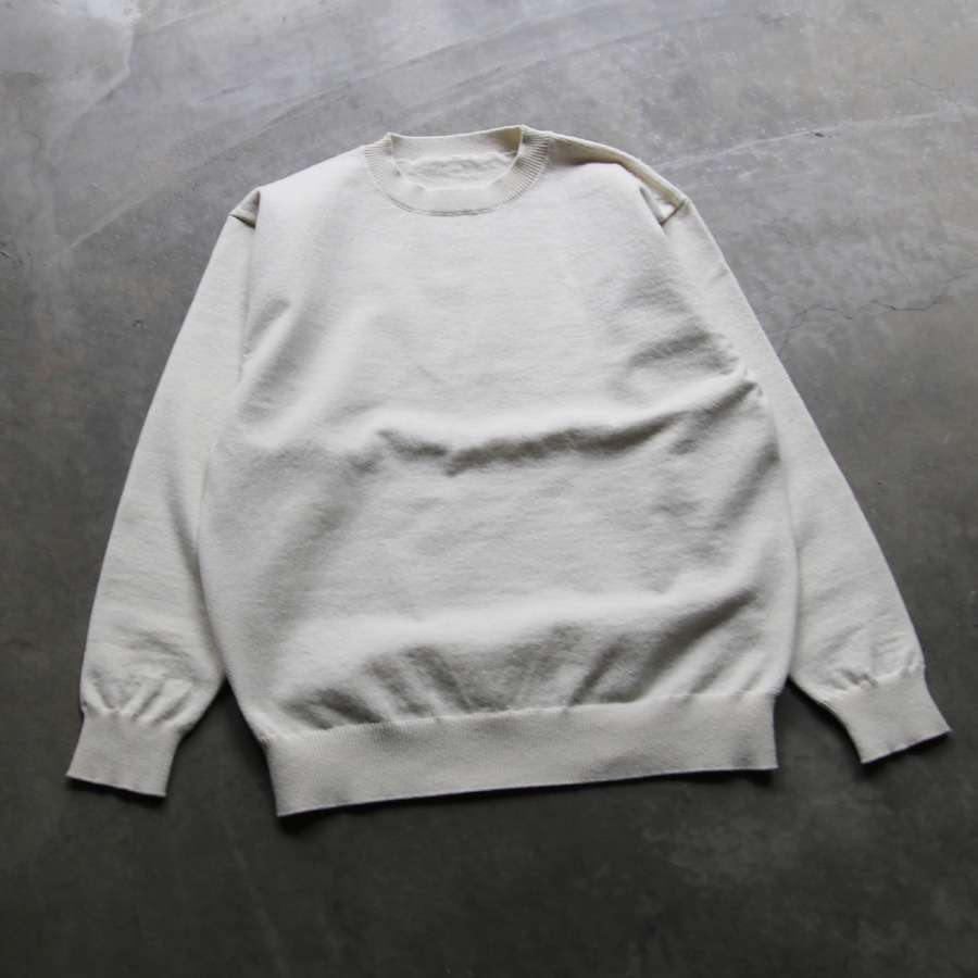 YONETOMI NEW BAISC【RIGID CASHMERE SWEATER】 | 入荷や営業だけで 