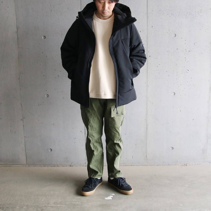 LANTERN 22AW HEATING HOODED BLOUSON ブラック - ダウンジャケット