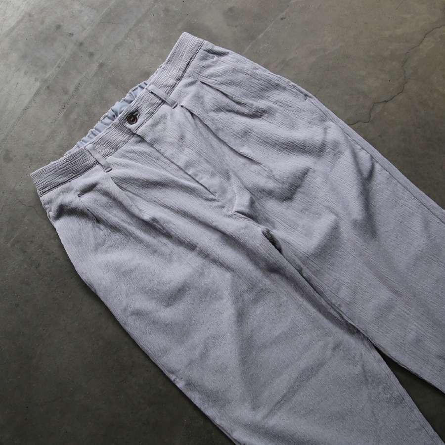 CURLY【YORYU CREPE TAPERED TROUSERS】