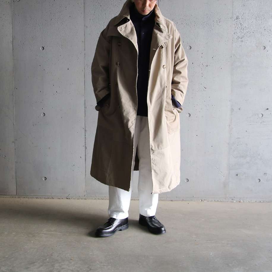 60s  Itallian cotton driver coat ライトコート