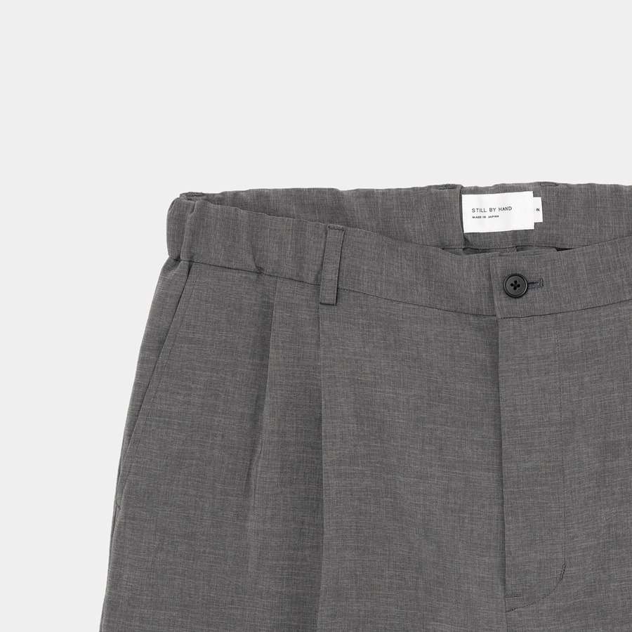 STILL BY HAND【[ PT06241 ] Pressed relaxed pants】