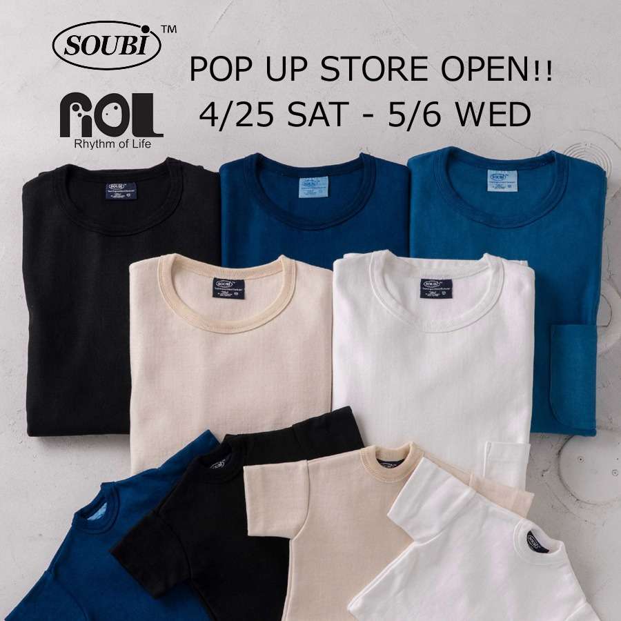 [SOUBI × ROL - POP UP STORE] OPEN!!