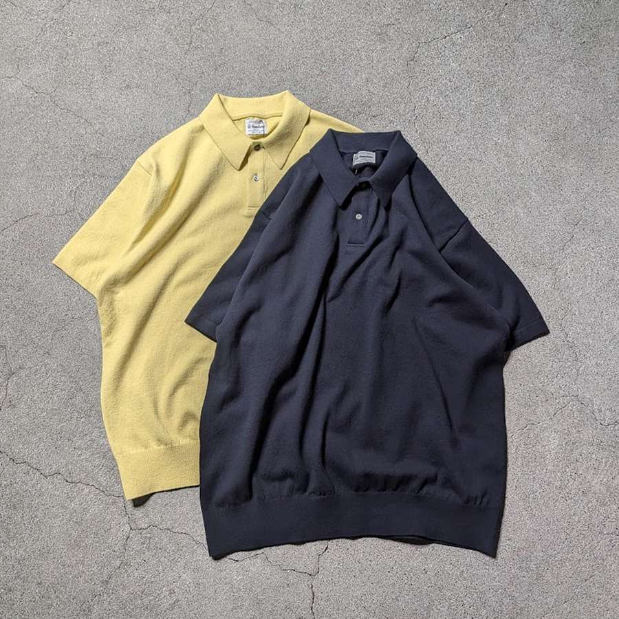 YONETOMI NEW BAISC【LIGHT WEAVE COTTON KNIT P/L】