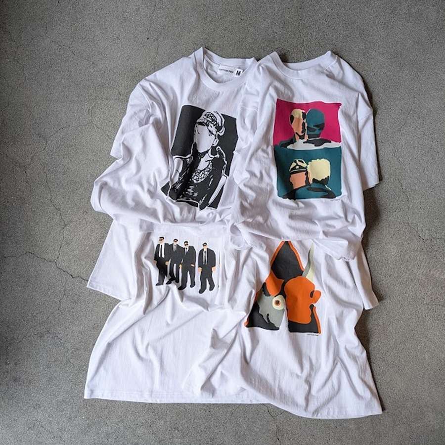 COTTON PAN【クルーネックプリントTシャツ】