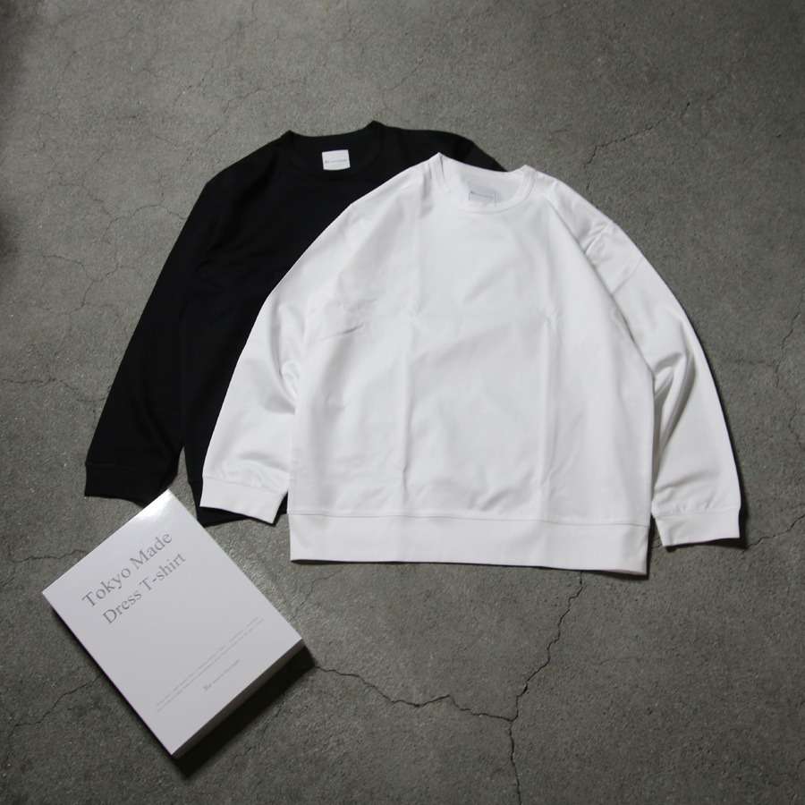Re made in tokyo japan【Tokyo Made Wide Dress T-shirt (Long sleeve)】