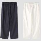 Y【ORGANIC COTTON / RECYCLE POLYESTER TWILL TAPERED EASY TR】 