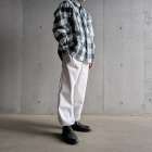 CURLY【SOLID DOUBLE-KNIT WIDE BAKER PANTS】