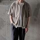 CURLY【BIRD'S EYE JERSEY OPEN-COLLAR SHIRT】