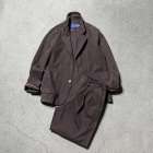 CURLY【KNIT DENIM TAILORED JACKET & KNIT DENIM 2 TUCK EZ WIDE PANTS 】