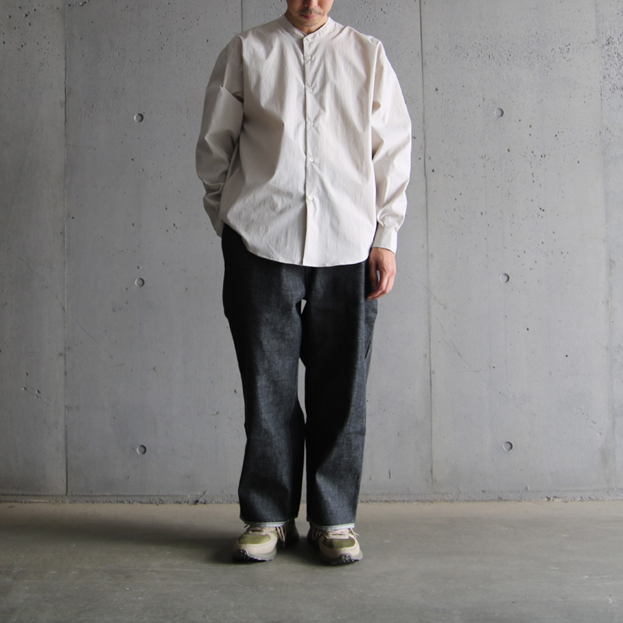 LAMOND 【Durable Band Collar Shirts Jacket】 | 入荷や営業だけで