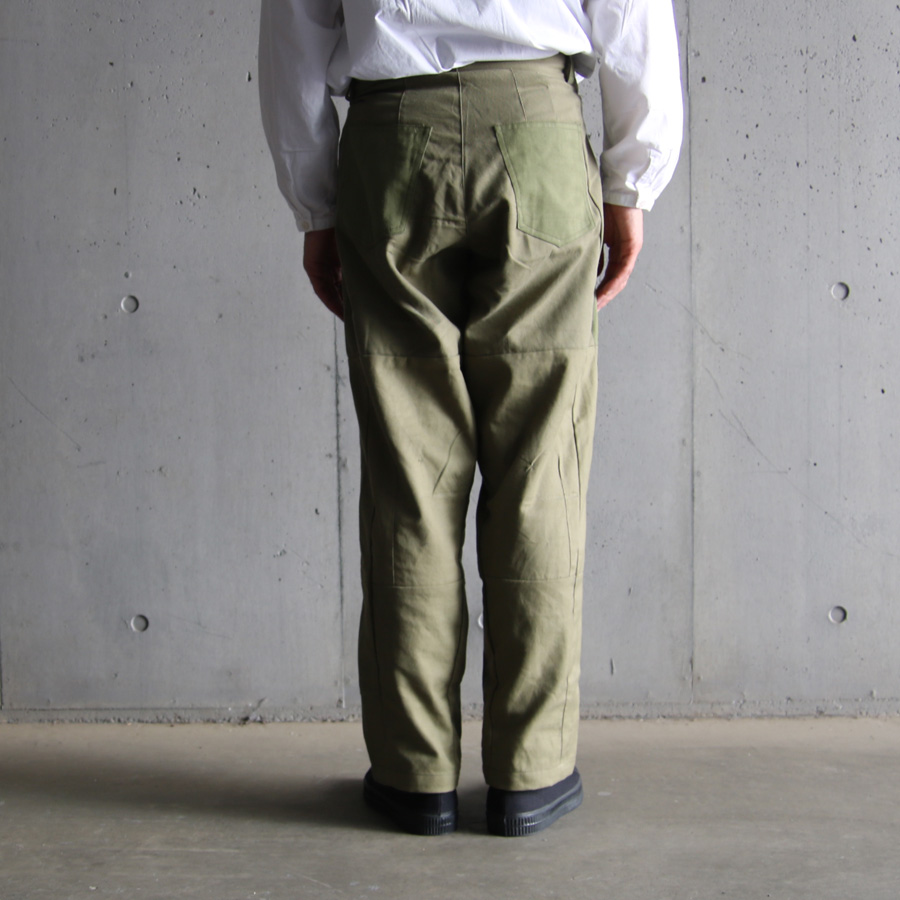 SEEALL【RECONSTRUCTED BELTED BUGGY PANTS(MILITARY)】 | 入荷や営業