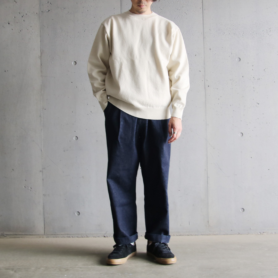 YONETOMI NEW BAISC【RIGID CASHMERE SWEATER】 | 入荷や営業だけで 